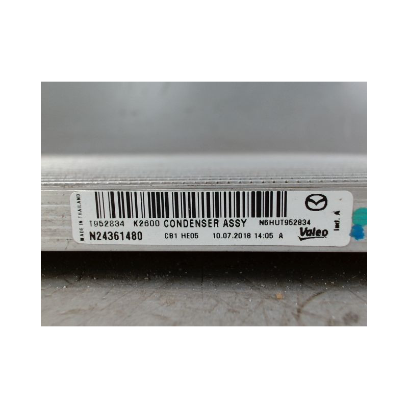 CONDENSEUR CLIMATISATION MAZDA MX5 4 CABRIOLET 1.5I - 16V