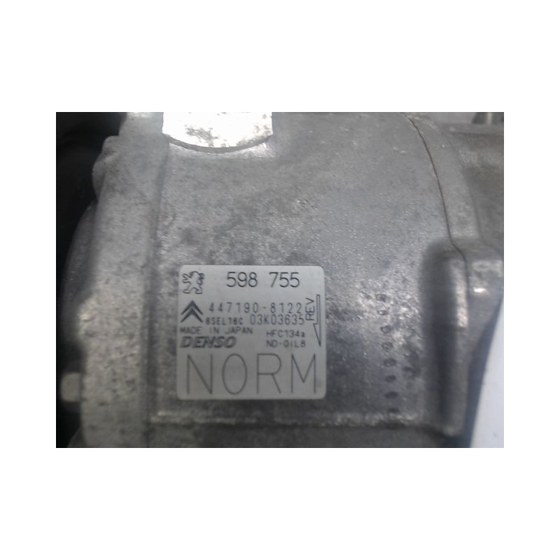 COMPRESSEUR AIR CONDITIONNE CITROEN C4 PICASSO