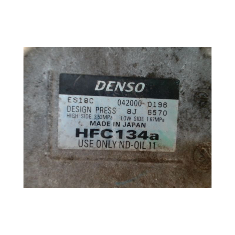 COMPRESSEUR AIR CONDITIONNE TOYOTA PRIUS 2004-