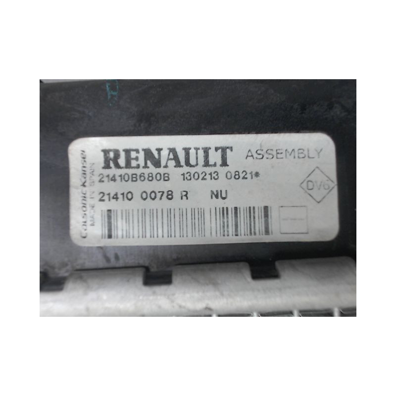 RADIATEUR RENAULT CAPTUR