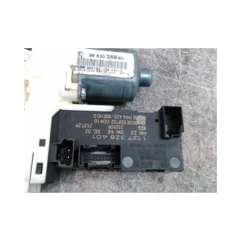 MECANISME+MOTEUR LEVE-GLACE AVANT GAUCHE PEUGEOT 407 SW