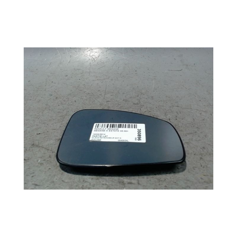 GLACE RETROVISEUR EXT D RENAULT MEGANE III ESTATE 09-