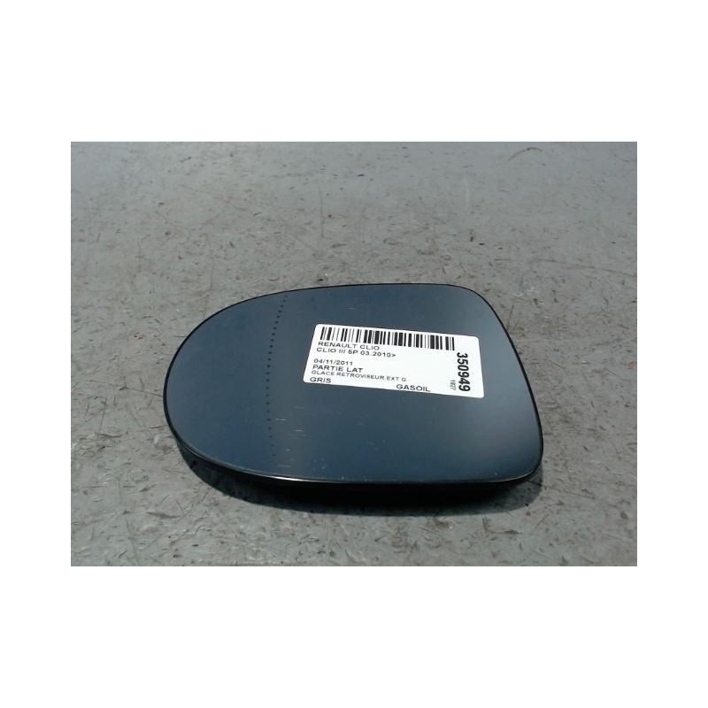 GLACE RETROVISEUR EXT G RENAULT CLIO III 2010-