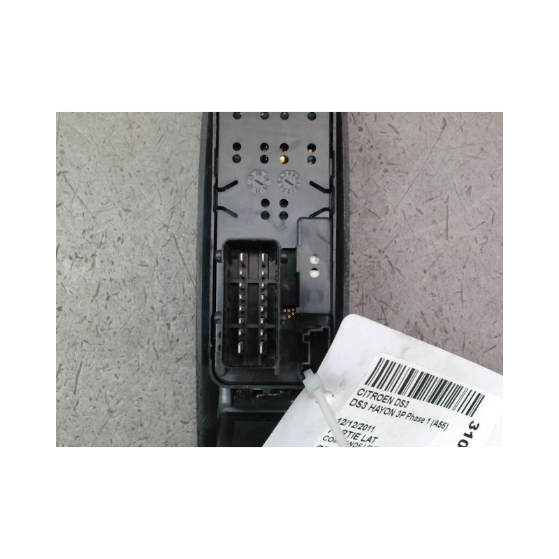 COMMANDE LEVE-GLACE PORTE AVG CITROEN DS3 Phase 1 (A55) 2009-2014