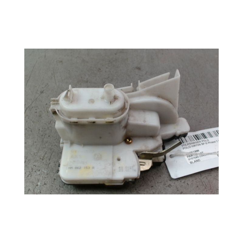 SYSTEME CONDAMNATION ARRIERE GAUCHE VOLKSWAGEN POLO III Phase 1 (6N) 1994-1999