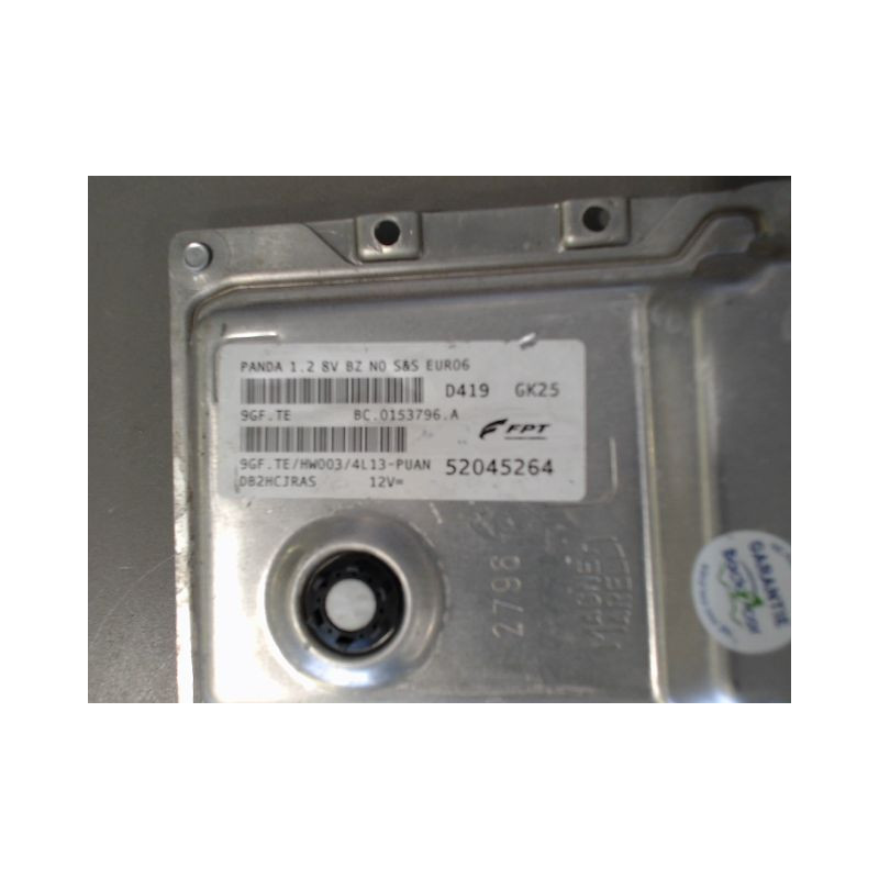CALCULATEUR MOTEUR FIAT PANDA
