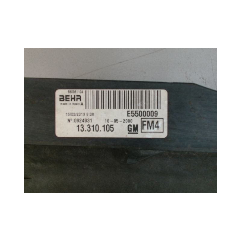MOTEUR VENTILATEUR RADIATEUR OPEL CORSA