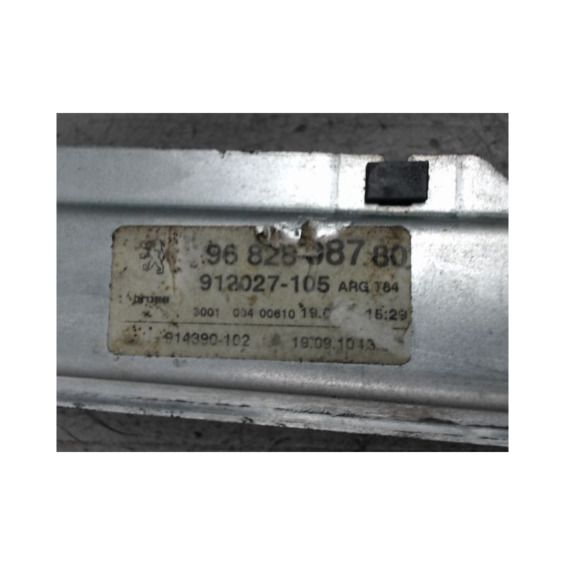 MECANISME+MOTEUR LEVE-GLACE ARRIERE GAUCHE PEUGEOT 3008 2009-