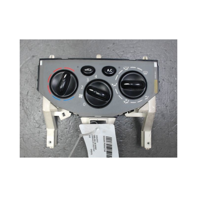 COMMANDE DE CHAUFFAGE NISSAN PRIMASTAR