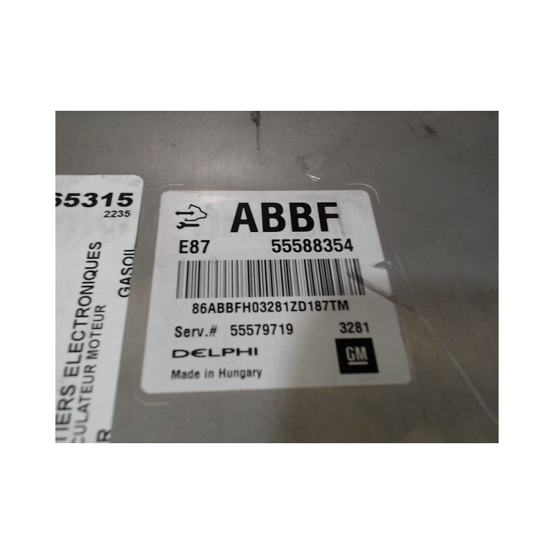 CALCULATEUR MOTEUR OPEL ASTRA