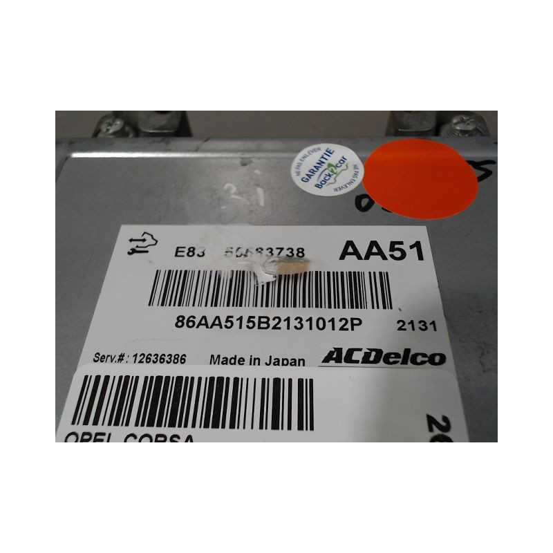 CALCULATEUR MOTEUR OPEL CORSA