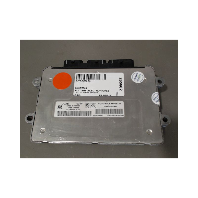 CALCULATEUR MOTEUR CITROEN C3