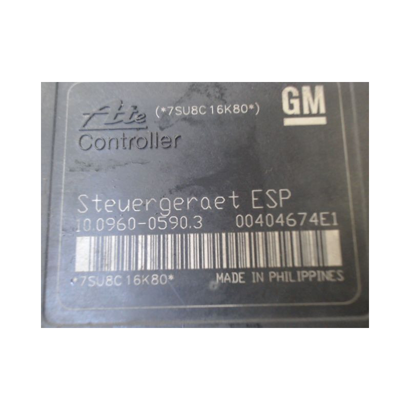 UNITE HYDRAULIQUE ABS OPEL ZAFIRA