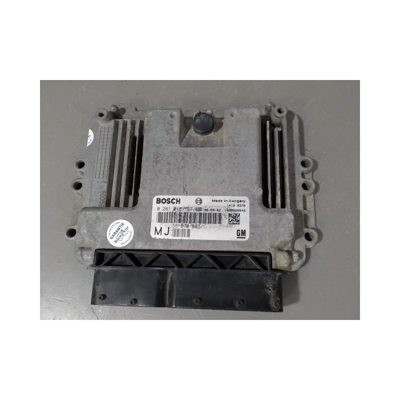 CALCULATEUR MOTEUR OPEL ZAFIRA