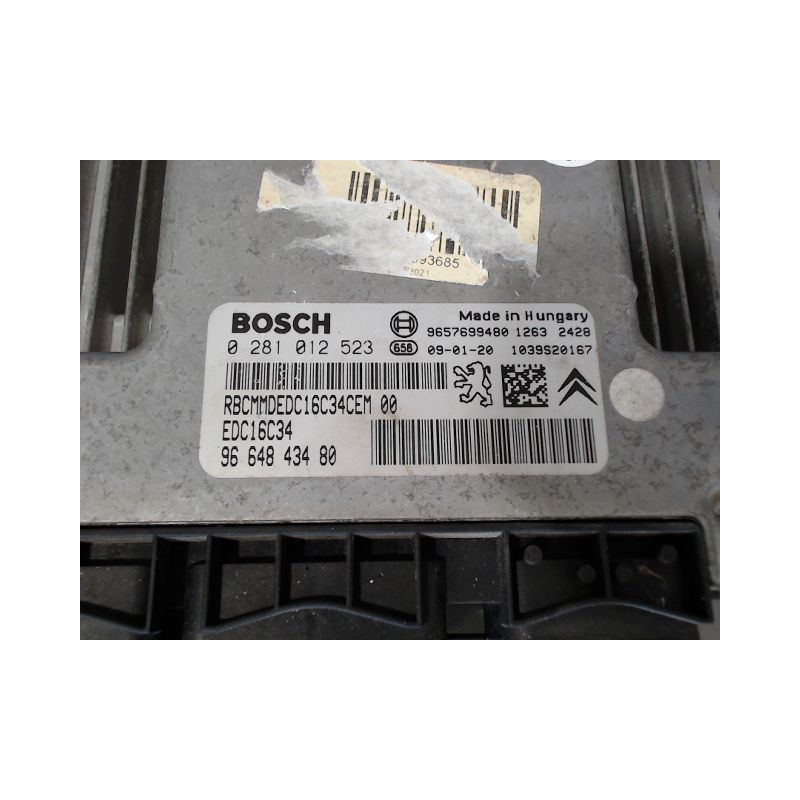 CALCULATEUR MOTEUR CITROEN C3