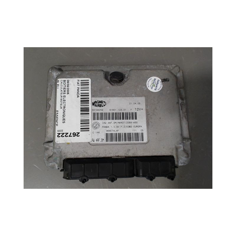 CALCULATEUR MOTEUR FIAT PANDA