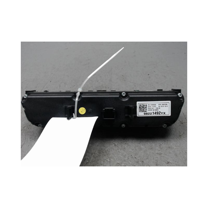 COMMANDE DE CHAUFFAGE OPEL CROSSLAND
