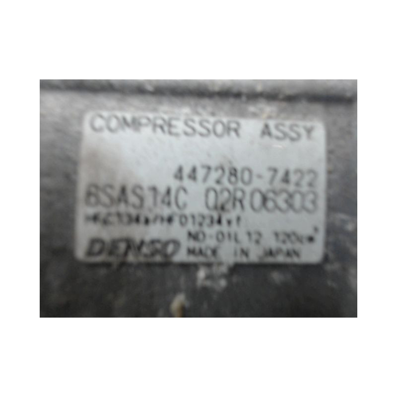 COMPRESSEUR AIR CONDITIONNE MERCEDES CLASSE B