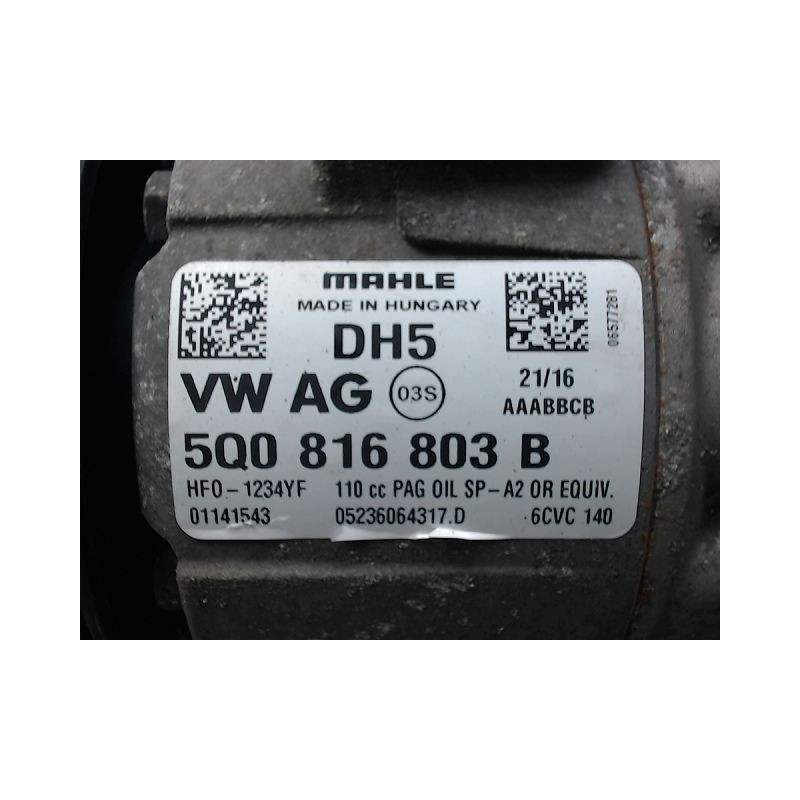 COMPRESSEUR AIR CONDITIONNE SEAT IBIZA