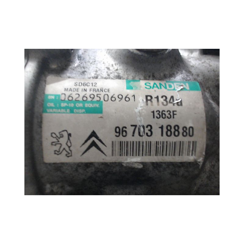 COMPRESSEUR AIR CONDITIONNE CITROEN C3 PICASSO 2008-