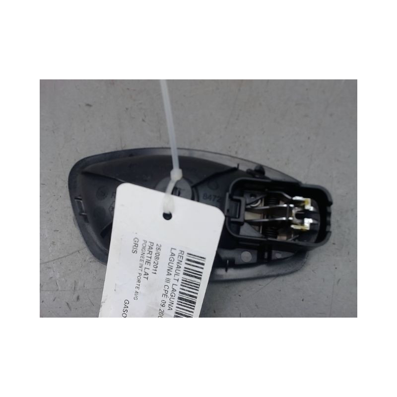 POIGNEE INTERIEURE PORTE AVANT GAUCHE RENAULT LAGUNA III CPÉ 2008-