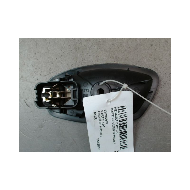 POIGNEE INTERIEURE PORTE AVANT DROIT RENAULT CAPTUR Phase 1 2013-...
