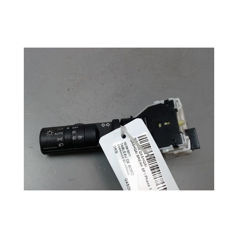 COMMANDE ECLAIRAGE NISSAN QASHQAI BREAK I Phase 1 2007-2010