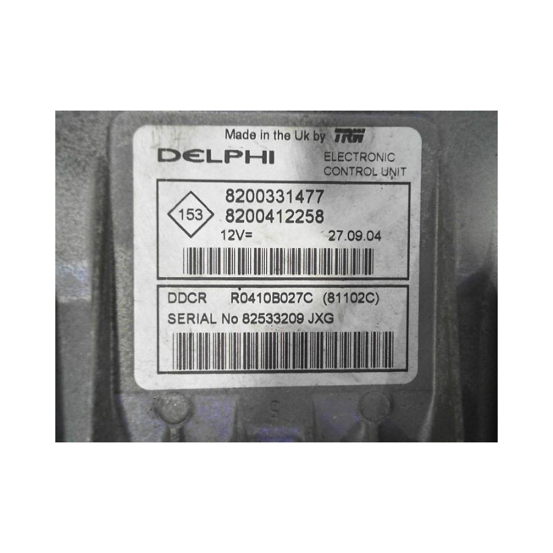 CALCULATEUR MOTEUR RENAULT CLIO II PH.2 01-06