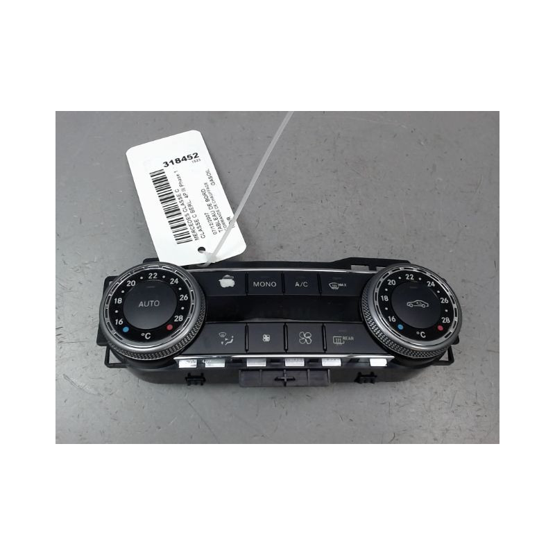 COMMANDE DE CHAUFFAGE MERCEDES CLASSE C BERL. III Phase 1 (204) 2007-2010