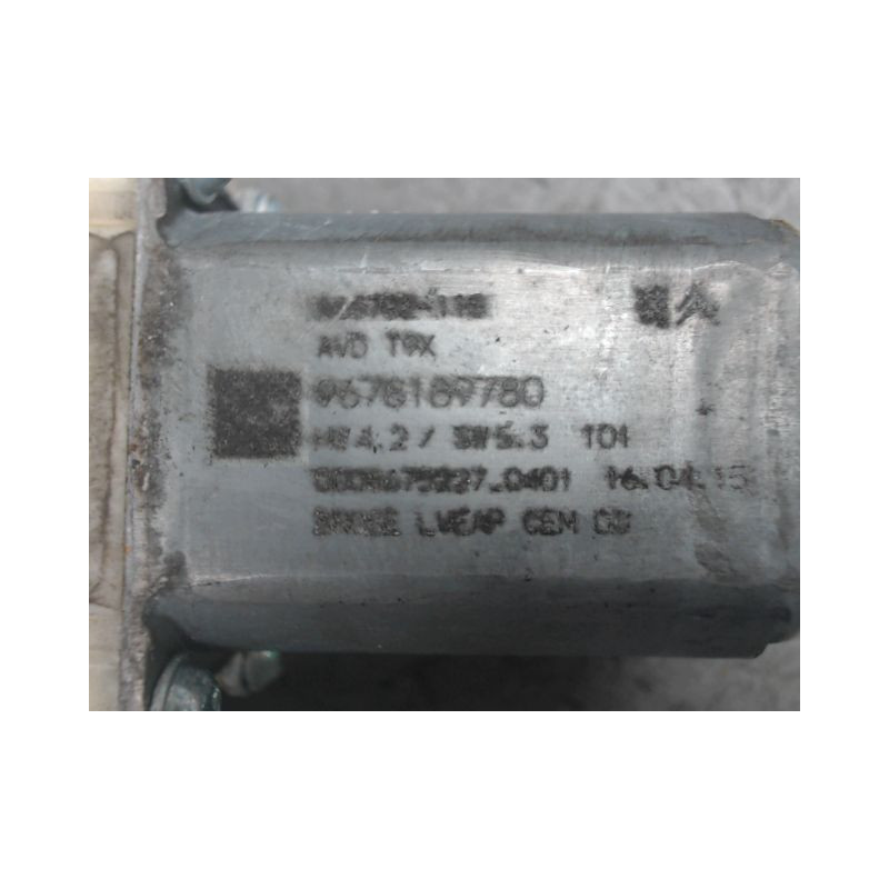 MECANISME+MOTEUR LEVE-GLACE AVANT DROIT PEUGEOT 308