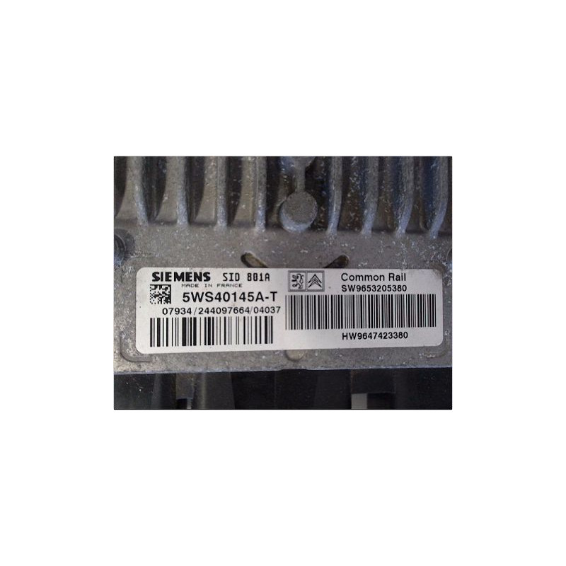 CALCULATEUR MOTEUR PEUGEOT 307 2001-2005