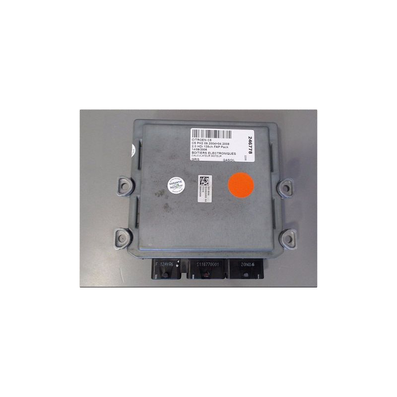 CALCULATEUR MOTEUR CITROEN C5 PH2 2004-2008
