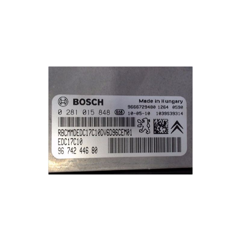 CALCULATEUR MOTEUR CITROEN DS3 09-14