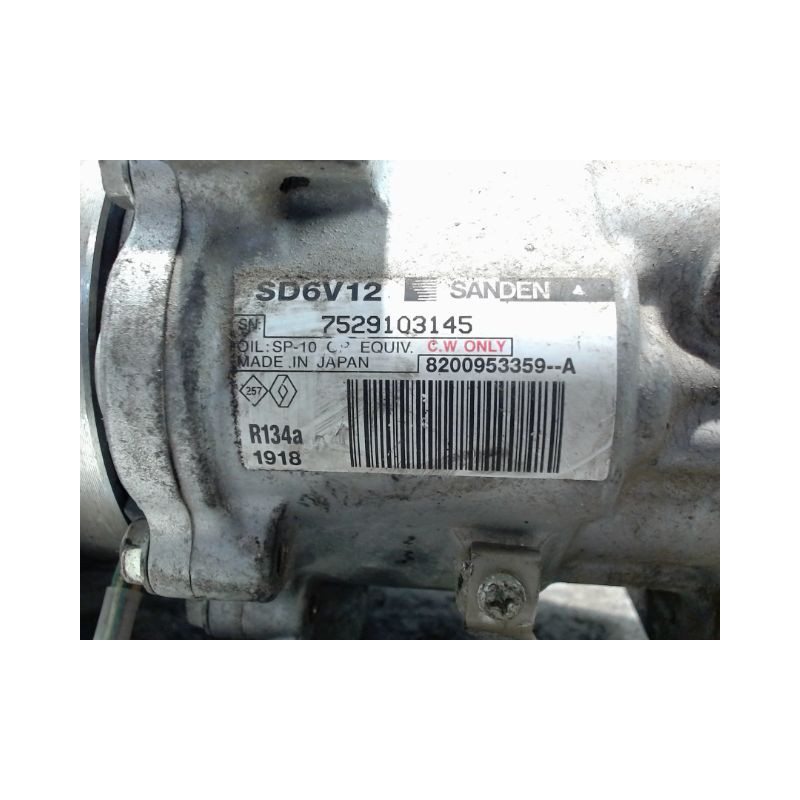 COMPRESSEUR AIR CONDITIONNE RENAULT CLIO III 2010-