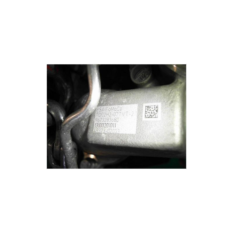 MOTEUR DIESEL PEUGEOT 207 + 10/12-12/14 1.4 HDi