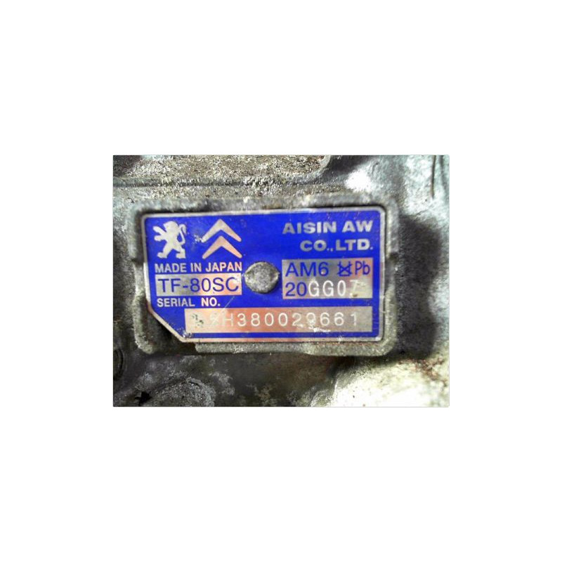 BOITE A VITESSE AUTOMATIQUE PEUGEOT 407 COUPE 05-11 2.7 HDi