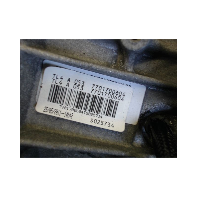 BOITE A VITESSE MECANIQUE RENAULT MEGANE 1.5 dCi 
