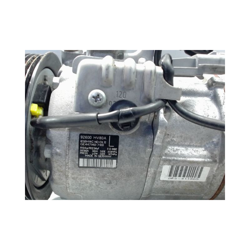 COMPRESSEUR AIR CONDITIONNE NISSAN QHASQAI 2007-