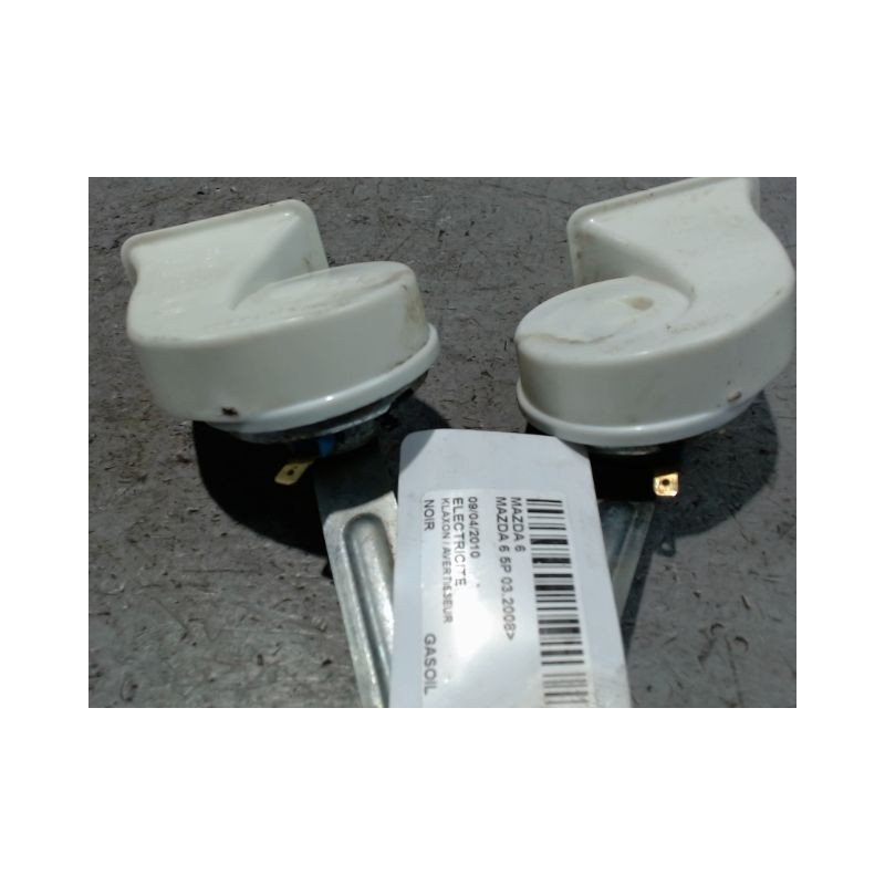 KLAXON / AVERTISSEUR MAZDA MAZDA 6 2008-