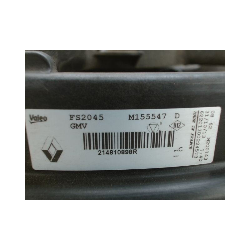 MOTEUR VENTILATEUR RADIATEUR RENAULT MEGANE