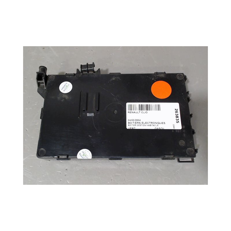 BOITIER GESTION HABITACLE RENAULT CLIO