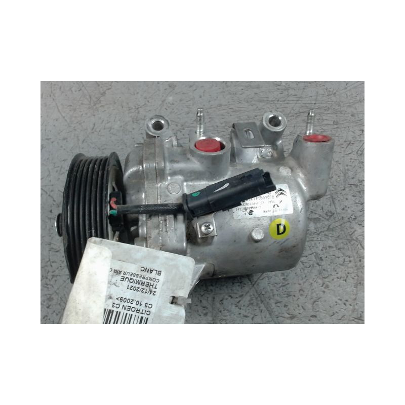 COMPRESSEUR AIR CONDITIONNE CITROEN C3 2009-