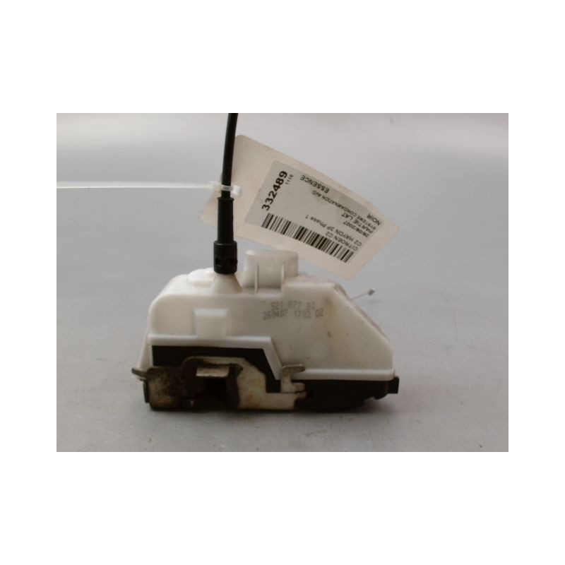 SYSTEME CONDAMNATION AVANT DROIT CITROEN C2 Phase 1 2003-2008