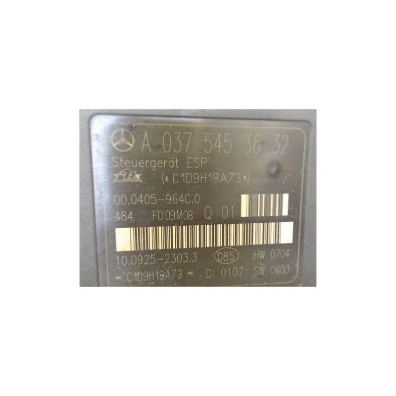 UNITE HYDRAULIQUE ABS MERCEDES CLASSE C