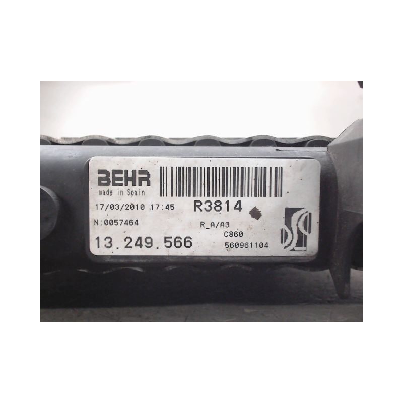 RADIATEUR OPEL CORSA