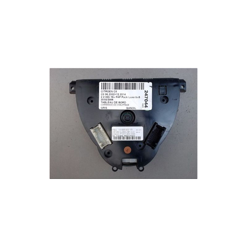 COMMANDE DE CHAUFFAGE CITROEN C8 2002-2014