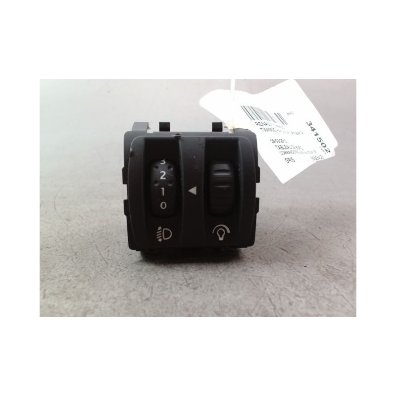 COMMANDE RÉGLAGE HAUTEUR DE PHARE RENAULT TWINGO II Phase 2 2011-2014