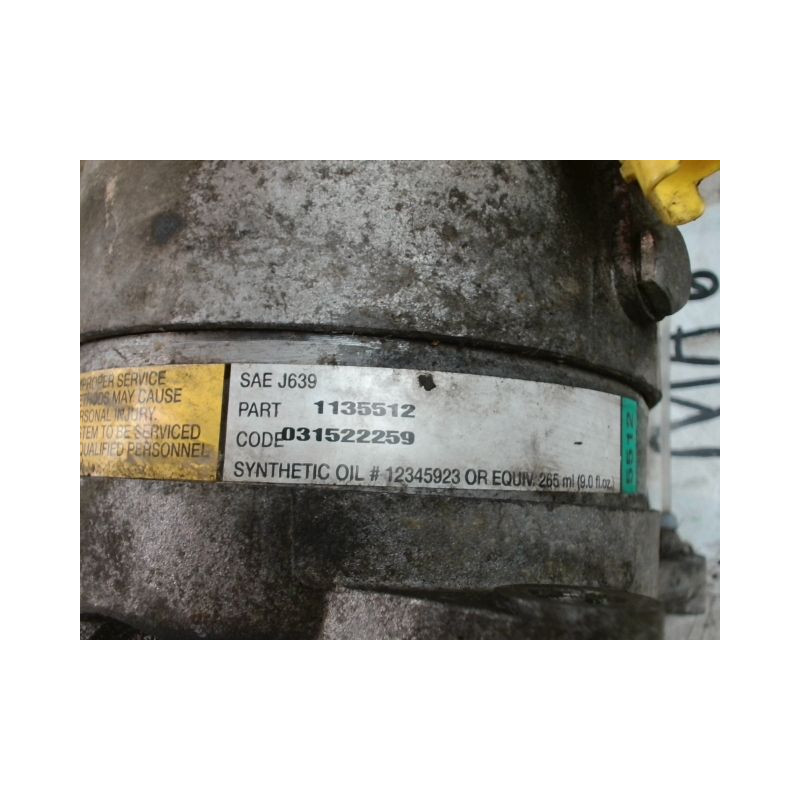 COMPRESSEUR AIR CONDITIONNE CITROEN C5 2001-2004