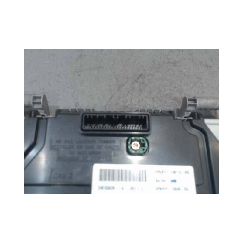 BLOC COMPTEURS RENAULT ZOE