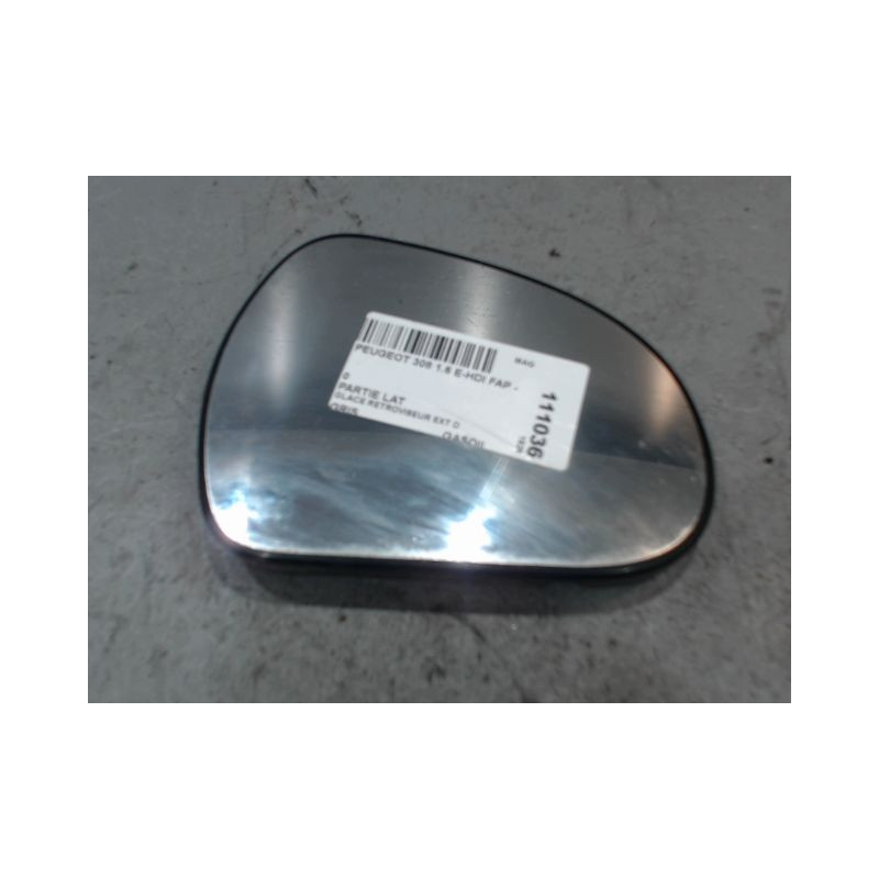 GLACE RETROVISEUR EXT D PEUGEOT 308 1.6 E-HDI FAP - 112